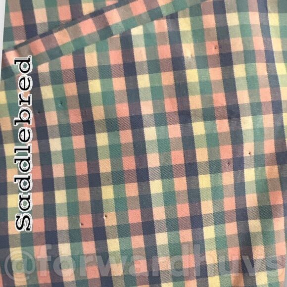 Saddlebred Easter Pastel Colored Vest Size Small - Picture 8 of 11